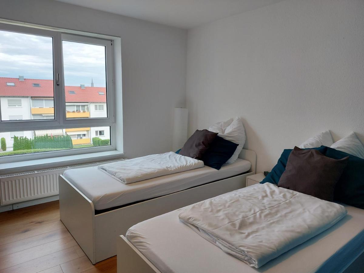 Rooftop Apartments - Doppelzimmer In Gemeinschaftsunterkunft Ulm Luaran gambar
